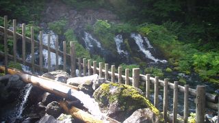 冷たい湧水！！