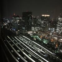 東京駅側の夜景