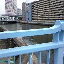 木津川橋 からの景色も美しい