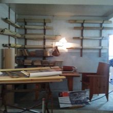 ガウディの仕事部屋