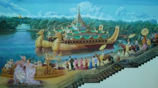 ヤンゴン空港では、買い物は期待できません