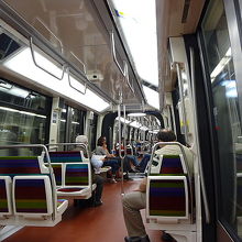 車内、地下鉄１号線