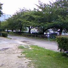 テニスコートや天満青物市場跡も