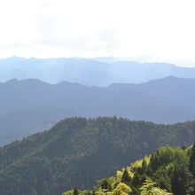 奥武蔵の山々が絶景です。