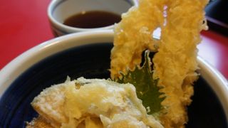 うどんも天ぷらもgood！