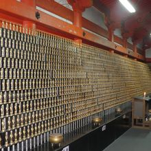 皆様が供養した千体観音です