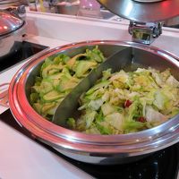 野菜炒め　シンプルな味付けですが素朴でおいしい