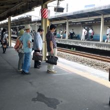 武蔵野線ホーム