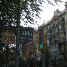 アイ―ダのポスターが。。行きたかったです。アイ―ダ。