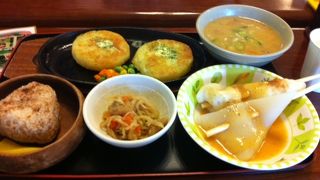 開拓の村内の食堂