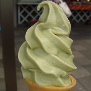 亀山茶のソフトクリーム
