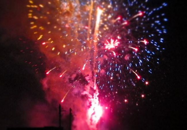 伊勢の夏はこの花火から始まります。