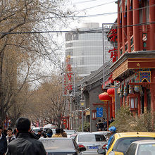 新華南路にある琉璃厰からすぐ