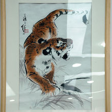 作品の大木は「水印」。原版から起こした精密コピー安価価値あり