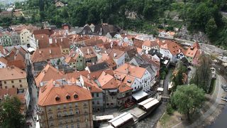 美しい街並みが一望できる絶景です