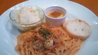 ワタリガニのパスタが最高