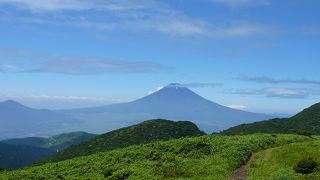 富士山が綺麗に見えます