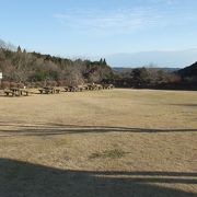 広大な芝生公園