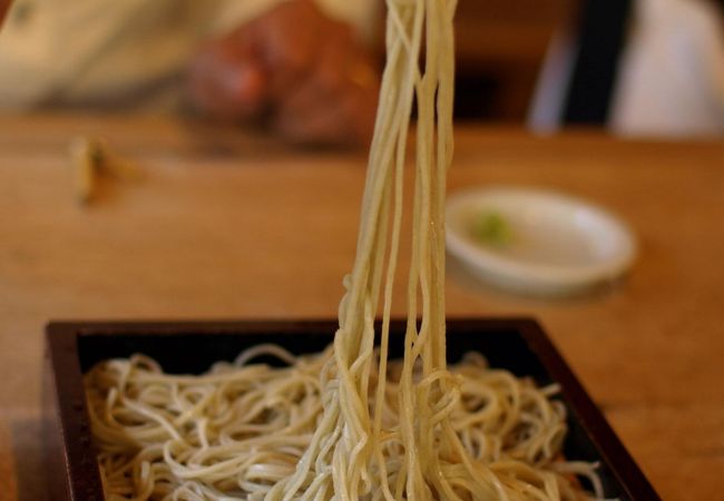 おいしいお蕎麦が食べられます