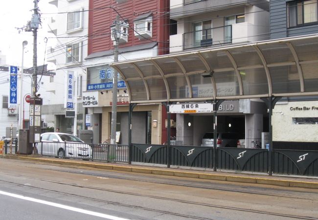 交差点に乗り場