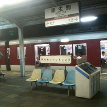 東生駒駅