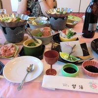 食事は、すごくゴージャス