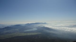 山頂からの眺めは最高