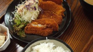 ランチはボリューム満点！