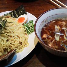 魚豚骨醤油つけ麺(￥680)