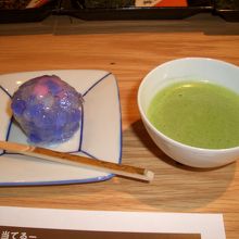 抹茶と和菓子