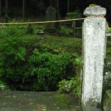 この下に洞穴が…