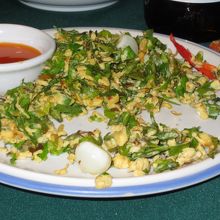 人気のバイ リエン パットカイ　美味しいです。