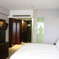 部屋はちょっと古いが広い