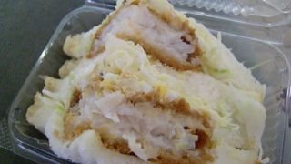 パン屋さんのフィッシュサンド