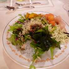 たくさん野菜を食べます