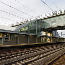 NJトランジットのニューアーク・リバティ国際空港駅