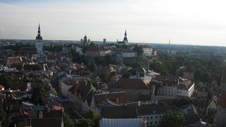 世界遺産の街　タリン。