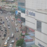 客室からの眺め。非常に便利な場所にあります。