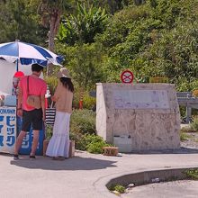 アイス屋がいた