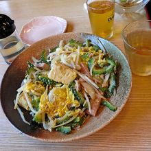 チャンプルーもおいしかった