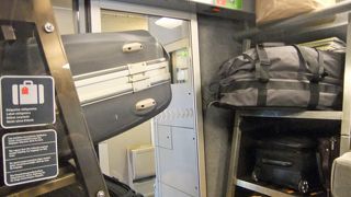 大きな荷物がある場合は早めの乗車をお薦め