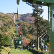 登山リフトからの眺めは最高！