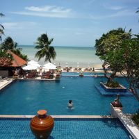 ビラからの眺めです。