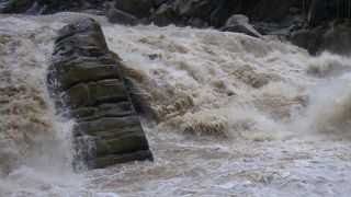 激流に圧倒されます