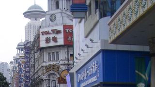 上海のメーンストリート