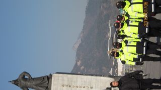 韓国の機動隊？