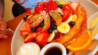 ワッフル美味しかったです！