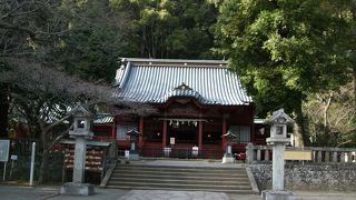 この神社が政子をかくまったので、二人の縁も無事守られました