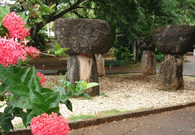 グァムの歴史を感じる風景。