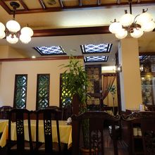 店内はきれいです。